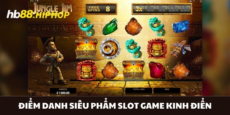 Game Slot Đổi Thưởng HB88 - Chinh Phục Những Đỉnh Cao Mới Điểm danh siêu phẩm slot game kinh điển