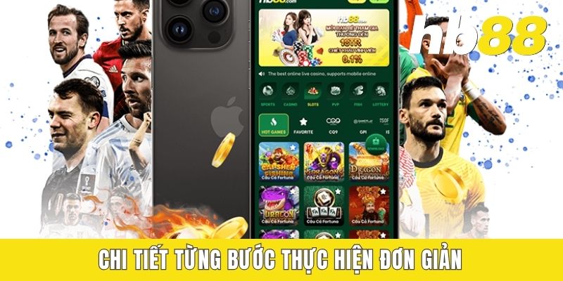 Chi tiết từng bước thực hiện đơn giản
