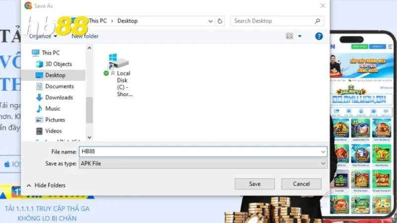 Tải HB88 trên Android đơn giản