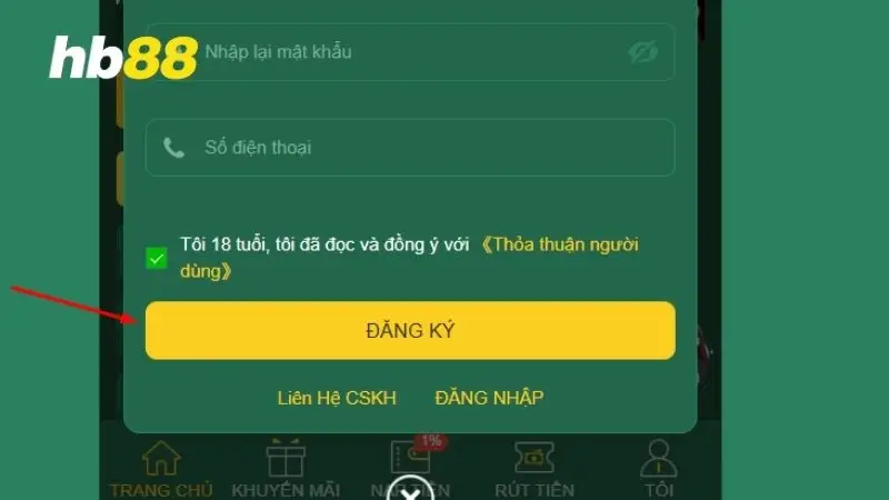 Xác nhận đăng ký